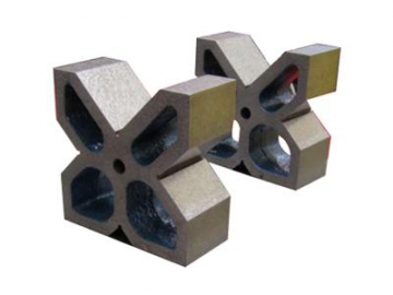 V-Block aus Gusseisen