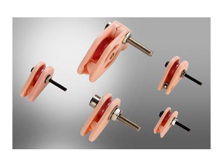 Keramikrollen mit Fadenschutz / Keramik-Führungsrolle