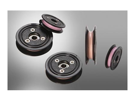 Keramikrollen mit Kugellager / Drahtleitrolle