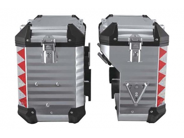 Max-Remus Alukoffer System  (einschließlich Alumotorradkoffer/Aluseitenkoffer, Motorrad-Kofferträger/Seitenträger)
