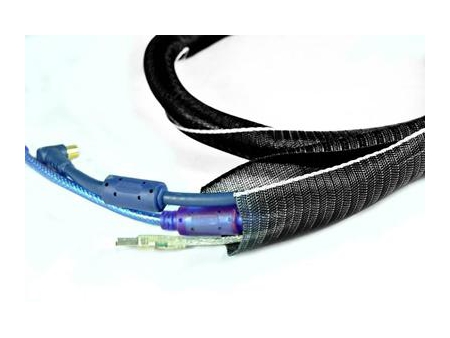 PET umwickelbarer Geflechtschlauch