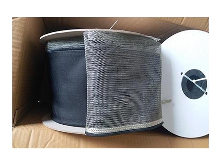 Geflechtschlauch mit verzinntem Kupfer zur EMV-Abschirmung