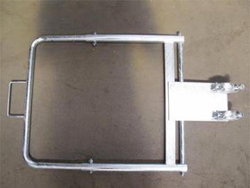 Sicherheitstür - Gerüstseitenschutz, Absturzsicherung für Gerüstsystem