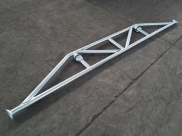 Gerüst Doppel-Riegel im Cuplock-System