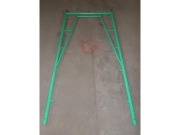 Gerüstrahmen mit Schnappbefestigung / Kombi von Leiterrahmen und Durchgangsrahmen