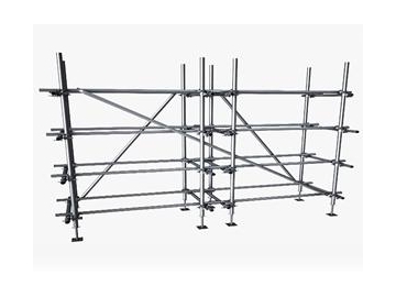 Stahlrohr-Kupplungsgerüst