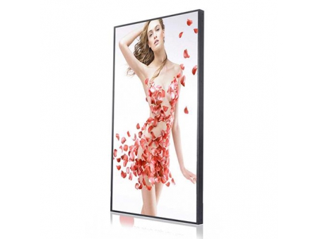 Digitale Indoor Werbestele mit hoher Helligkeit