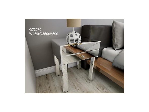 Verspiegelter Nachttisch | Hersteller vom verspiegelten Möbel