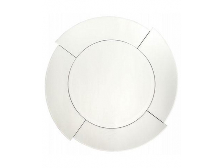Runder Badspiegel mit Rahmen