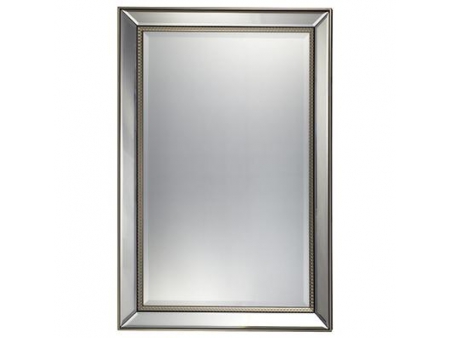 Rechteckiger Spiegel mit Polystyrol-Rahmen