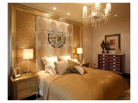 Rundspiegel mit MDF-Rahmen