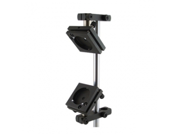 Aufbau zur Strahlumlenkung - Optische Spiegelhalterung