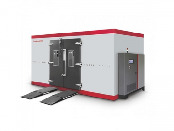 Umweltsimulationsschrank zur VOC-Prüfung (Probenahme mit Gasbeutel)