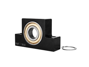 Lagereinheiten für Kugelgewindetriebe, Loslagereinheit Typ LEF