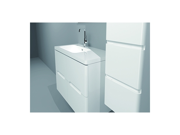 Badmöbel-Set mit Seitenschrank | Bedezimmermöbel und -zubehöre | ETW