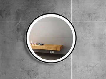 Runder Badspiegel mit LED-Beleuchtung, ZL01