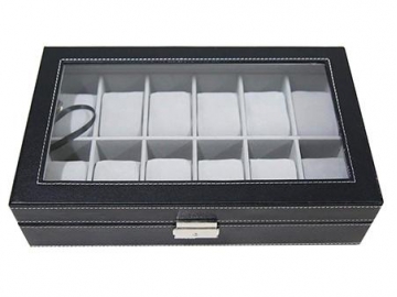 Uhrenkasten aus Leder