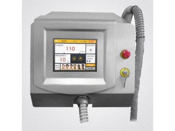 Lasergerät, Haarentfernung mit fasergekoppeltem Diodenlaser 808nm