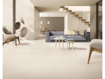 Fliesen in Zementoptik - Planet