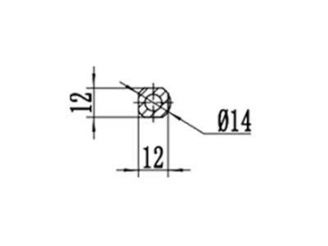 200-250W Antriebsmotor, bürstenloser DC Motor, PMDC Motor GF055AH