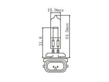 Halogen-Scheinwerferlampe 886,894,889, Halogen Glühlampen, Glühbirne Halogen Halogen-Autolicht, Fahrzeugscheinwerferlampen, Autolampen, Halogen Lampen