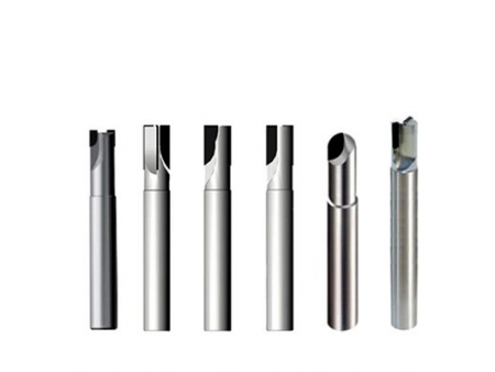 PKD Schaftfräser, Eckradius