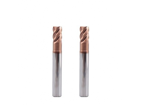 EMC10 X5070 Hartmetall Radiusfräser, 4 Schneiden, lang