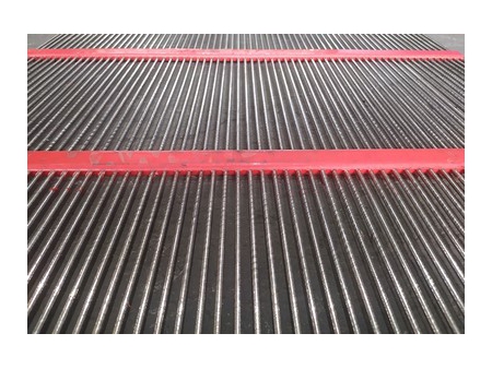 Siebbelag aus hochfestem Stahldraht, Harfensiebe