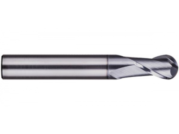 U-B2  Schaftfräser/ Radiusfräser, 2 Schneiden