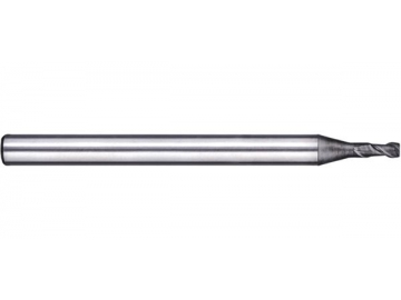 G-RN2  Graphitfräser/ Hartmetall Schaftfräser/ Eckradiusfräser für Graphit, 2 Schneiden, lang