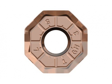 Planfräser Octagon/ Octagon Wendeschneidplatte zum Planfräsen, zweiseitig