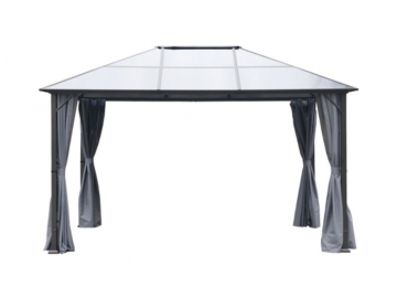 13' x 10' Hardtop Pavillon mit Polykarbonat Dach