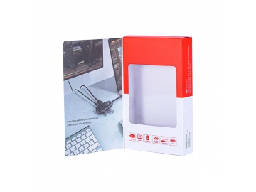 Geschenkboxen mit Sichtfenster