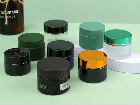 Glasflasche mit Kunststoffdeckel, SP-102