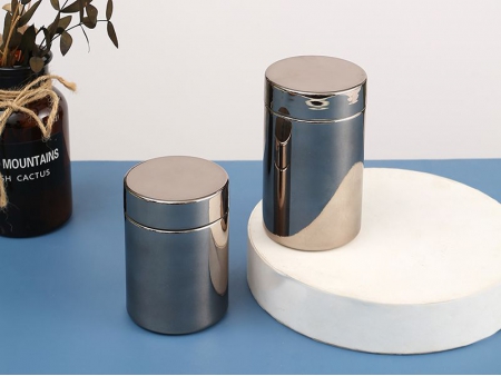 Medikamentendosen/ Pillendosen/ Medikamentendosierer, verchromt, SP-1005