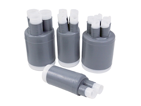 Kaltschrumpf-Aufteilkappe