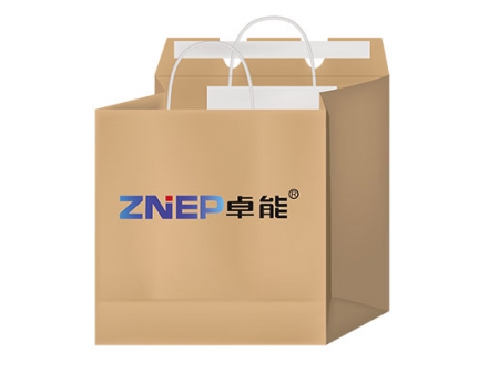 Blockbodenbeutelmaschine Maschine für Papierbeutel mit Haftklebeverschluss und Kordel- oder Flachhenkeln (Automatik)